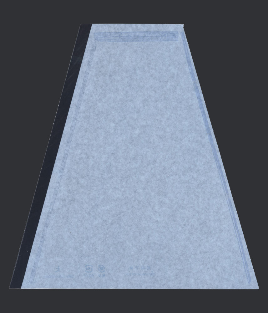 カミセロ三角袋 大 青 無地 星野株式会社 農業資材