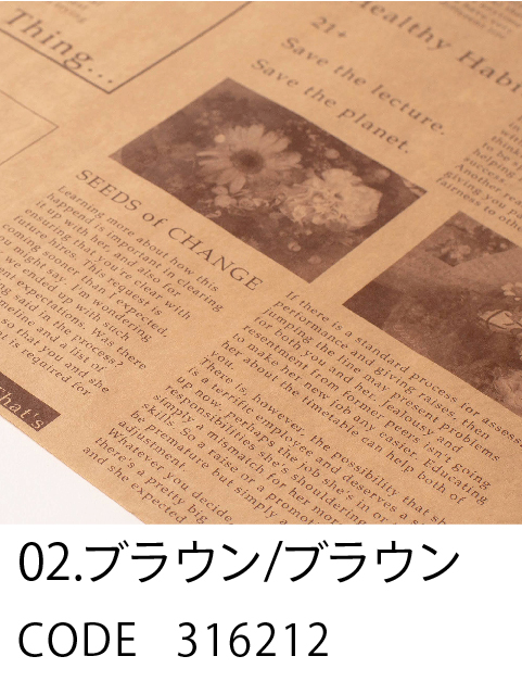 2. ブラウン／ブラウン